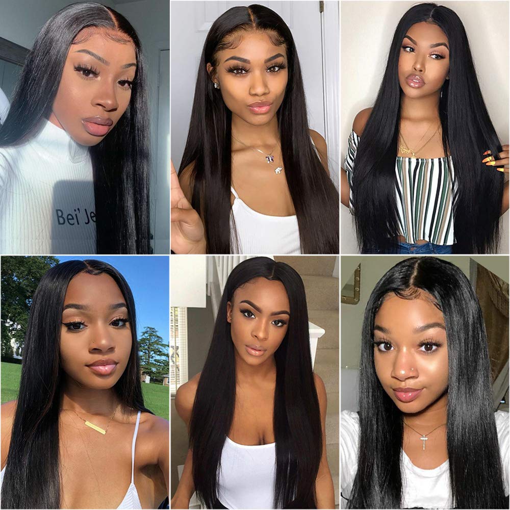 Cranberry 13x4 T Part Lace Front Wigs Peruvian Silky Straight Human Hair Wigs 180% Density Pre-plucked - Cranberry Hair