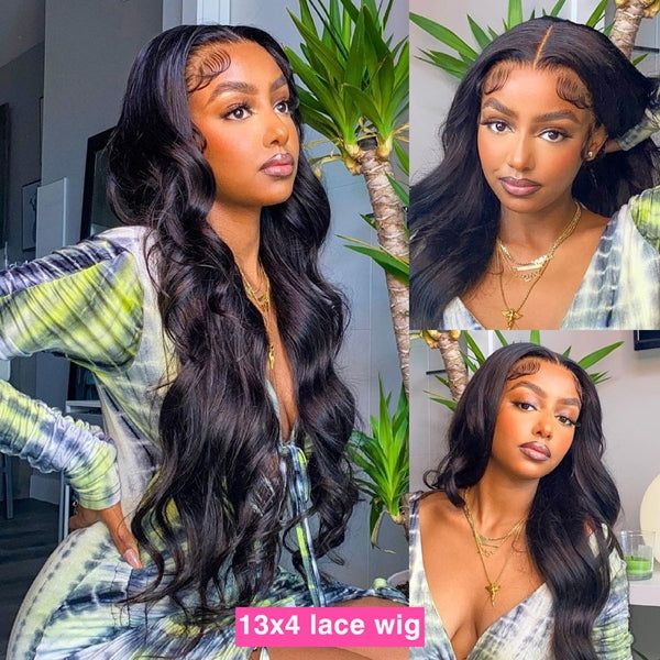 Cranberry 13X4 Deep Wave Swiss HD Lace Frontal Wig