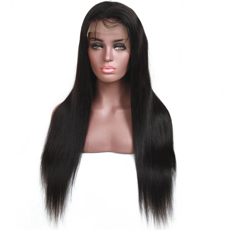 Cranberry 13x4 T Part Lace Front Wigs Brazilian Silky Straight Human Hair Wigs 180% Density Pre-plucked - Cranberry Hair