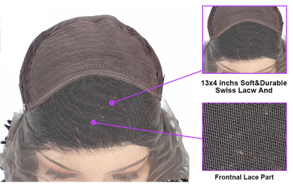 Cranberry Water Wave Lace Front Bob Wigs Short Indian Human Hair Wigs For Black Women - Cranberry Hair