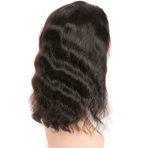 Cranberry Body Wave Lace Front Bob Wigs Short Brazilian Human Hair Wigs For Black Women - Cranberry Hair