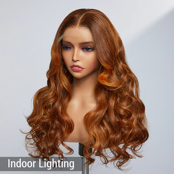 Cranberry Aila Flaming Heart Undetectable Glueless 5x5 Closure Lace Wig | Limited Design