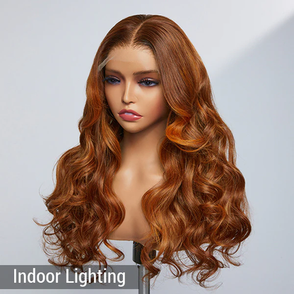Cranberry Aila Flaming Heart Undetectable Glueless 5x5 Closure Lace Wig | Limited Design