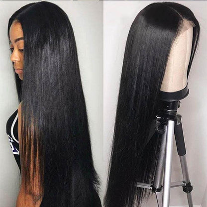 Cranberry 12A Silk Straight Hair 4x4 HD Lace Wigs Remy Human Hair Wigs 150% Density Youth Series