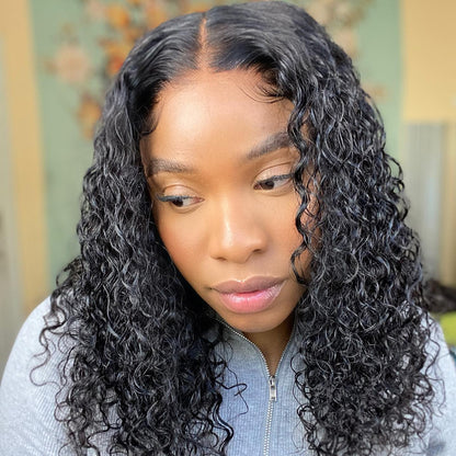 <transcy>Cranberry Deep Wave Lace Front Bob perruques courtes perruques de cheveux humains péruviens pour les femmes noires</transcy>