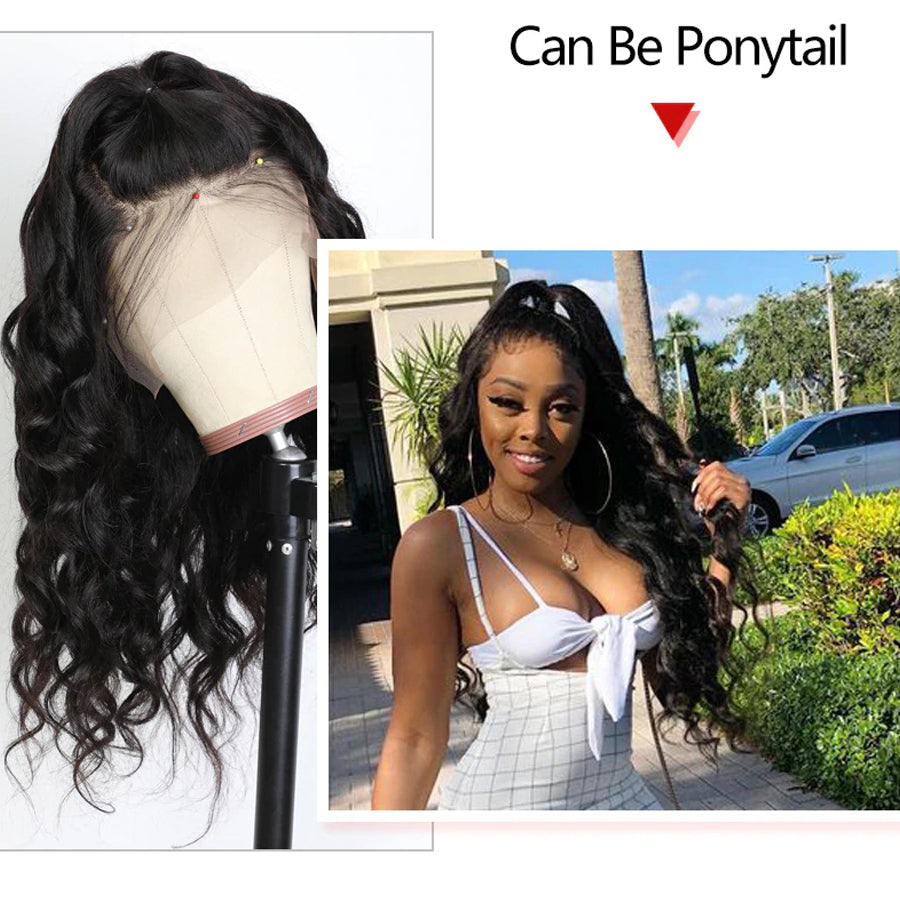 Cranberry Human Hair Wigs 4x4 Lace Closure Wigs Remy Brazilian Hair Body Wave Wig - Cranberry Hair