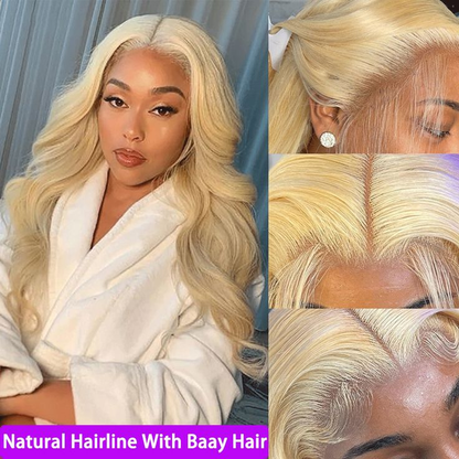 <transcy>Cranberry 13x4 Lace Front Wigs 613 Blonde brésilienne droite perruques de cheveux humains</transcy>