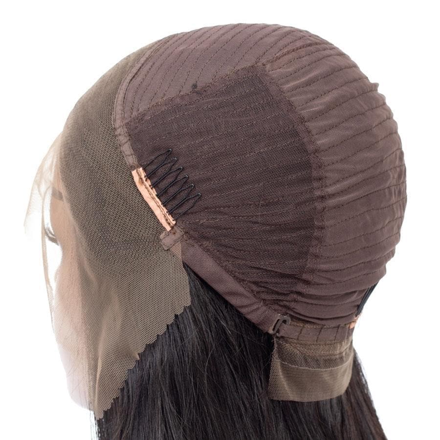 Cranberry Straight Lace Front Bob Wigs Short Peruvian Human Hair Wigs For Black Women - Cranberry Hair