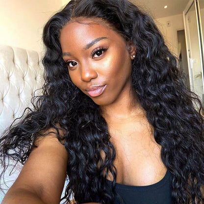 10A Cranberry Water Wave 13X4/4X4 Lace Frontal Wigs 100% High Quality Virgin Human Hair Wigs 180% Density